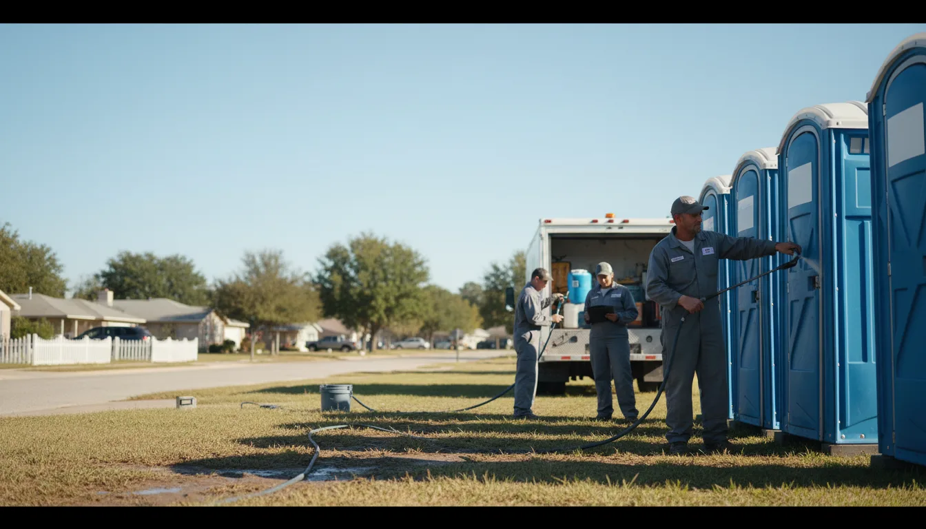 Long-Term Portable Toilet Rental in Parksville, SC near me